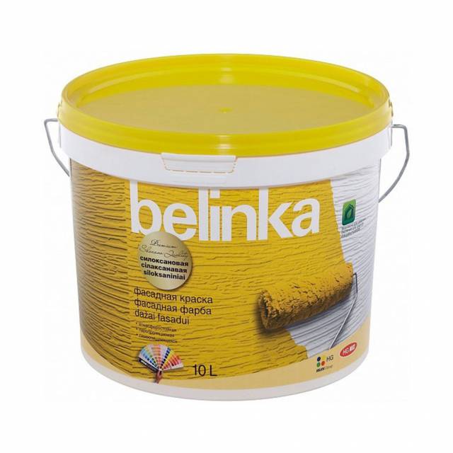 Фасадная краска «Силоксановая B2» от Belinka (Словения)