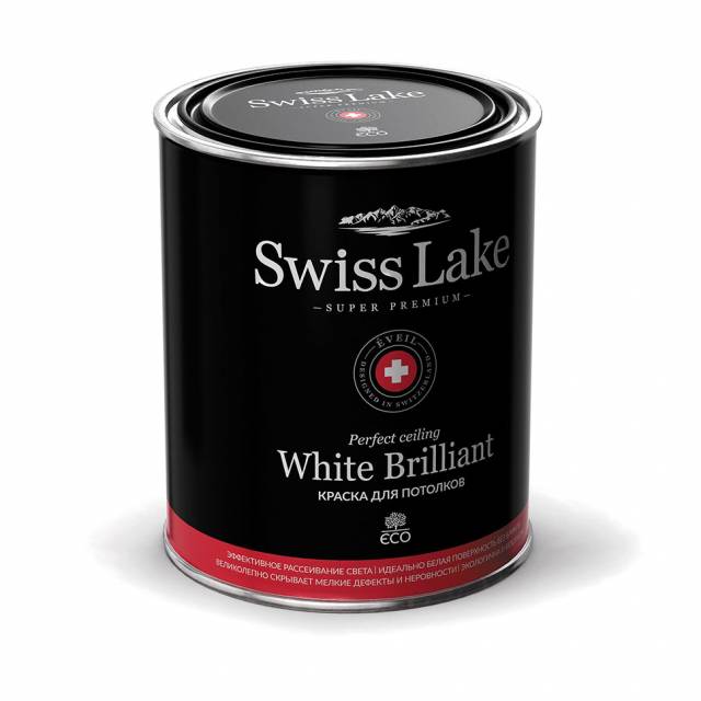 Интерьерная краска «White Brilliant» от Swiss Lake (Россия)