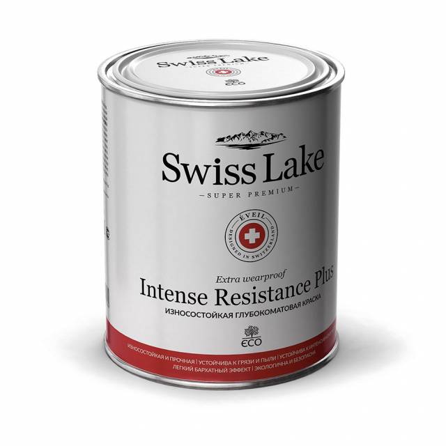 Интерьерная краска «Intense Resistance Plus (база С)» от Swiss Lake (Россия)