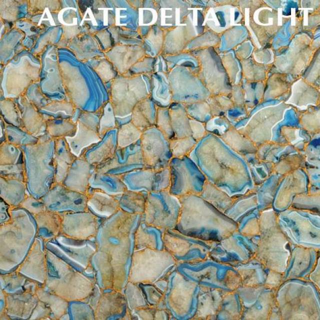 Эксклюзивная коллекция AGATE DELTA LIGHT WITH GOLD INLAY (Агат дельта лайт виз голд инлэй) - купить изделия из натурального камня в Москве